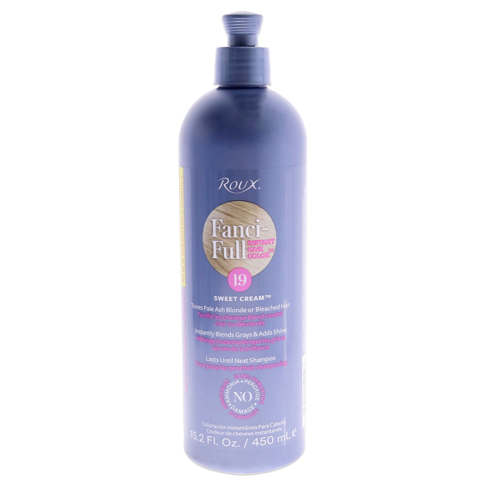 Fanci-Full Rinse Instant Hair Color - 19 Sweet Cream by Roux Unisex 15.2 oz